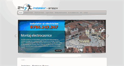 Desktop Screenshot of instalator-brasov.ro